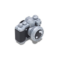 Jibbitz™ Charm Camara Digital Multicolor