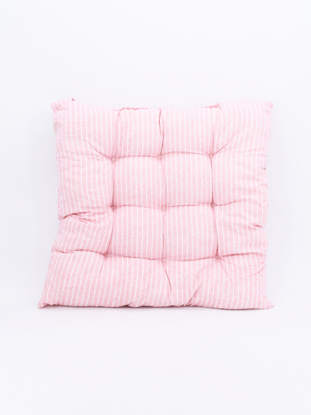 ALMOHADÓN DE SILLA ROSADO