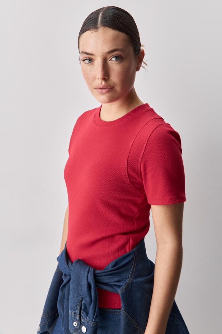 REMERA AGAVE Rojo