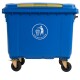 Contenedor De Residuos Azul - 660 Litros Contenedor De Residuos Azul - 660 Litros