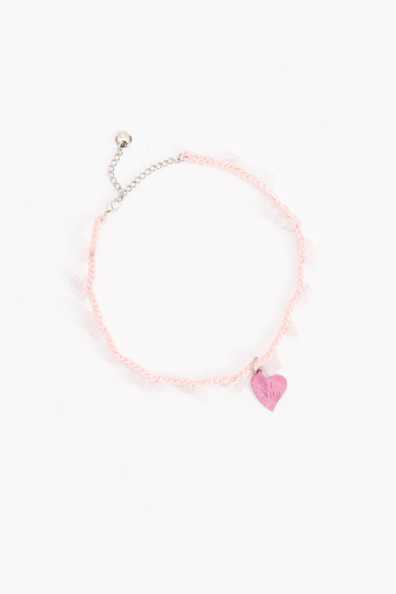 COLLAR HEART Rosa