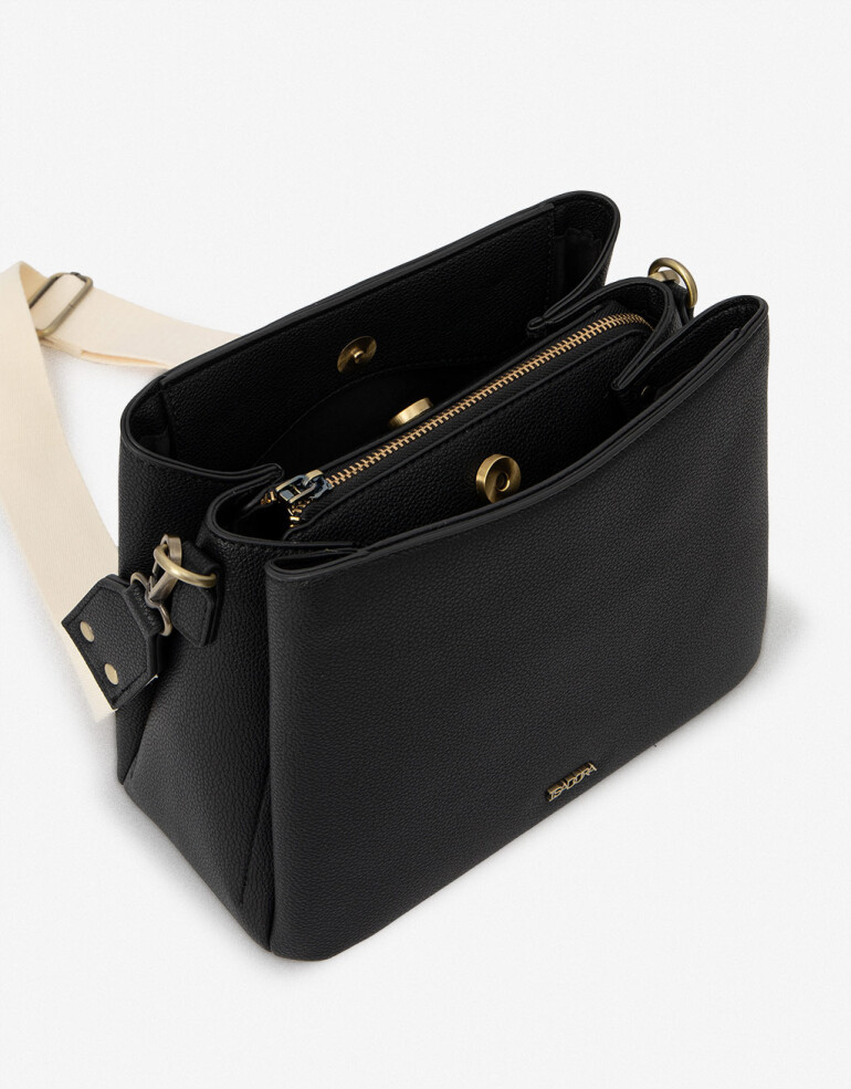 Bandoleras Cartera Formato Bandolera - Negro