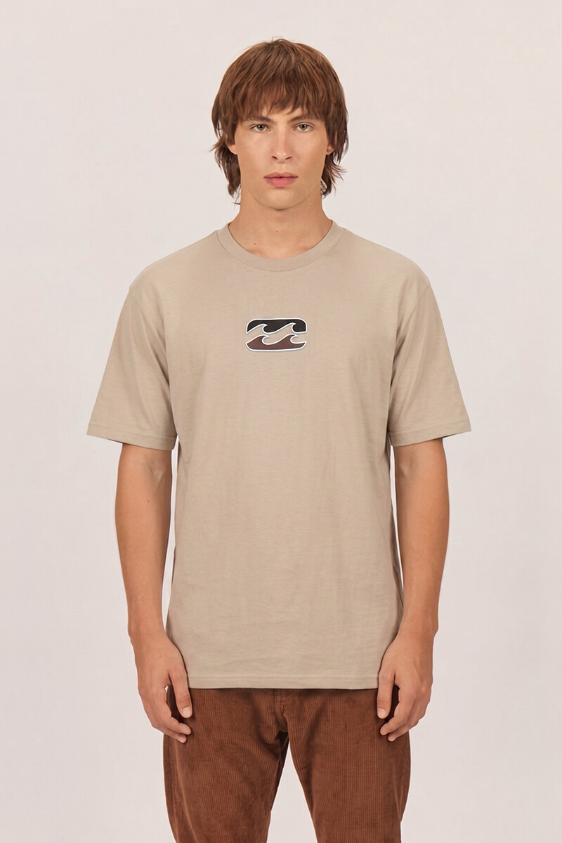 REMERA BRACK OVER TEE Beige