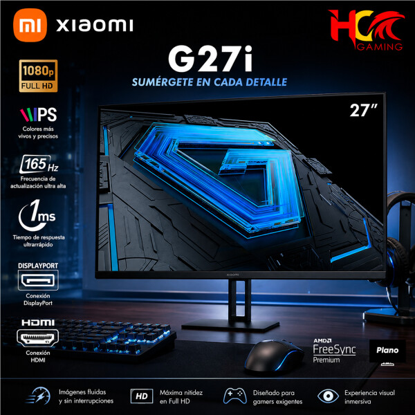 Monitor Xiaomi G27i 200hz 27" 167hz Fhd MONITOR XIAOMI 27" 200HZ 1MS G27I
