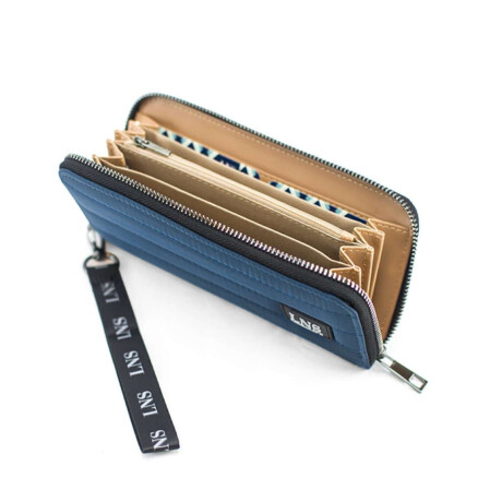 Billetera Primula Azul Piedra