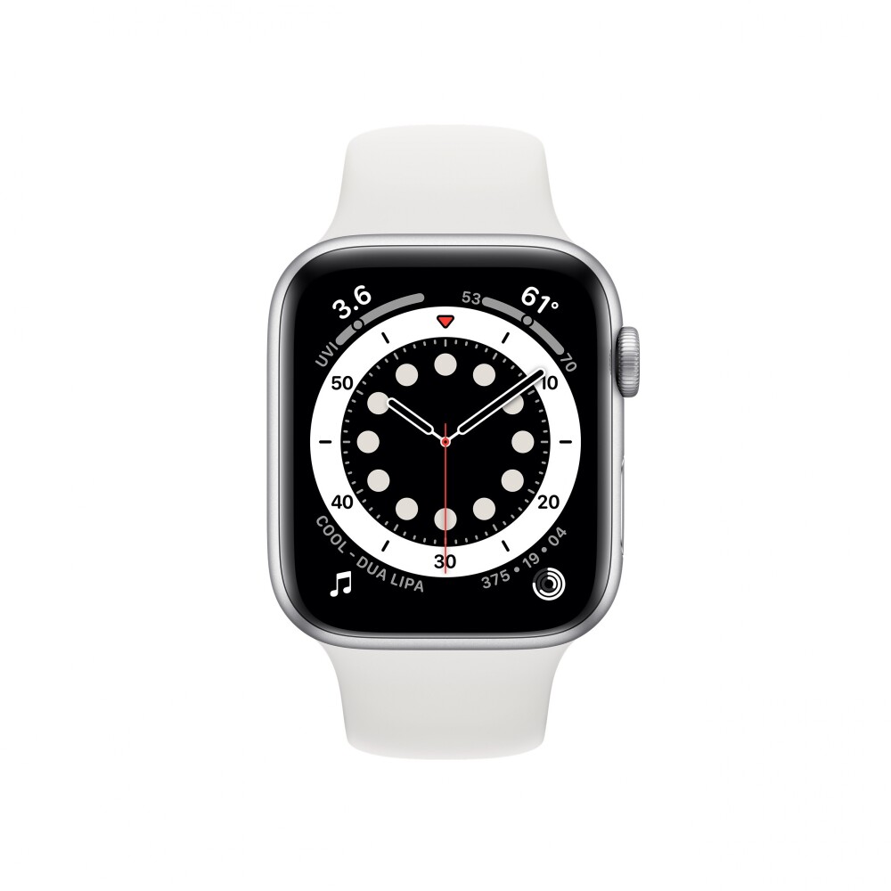Apple Watch Series 6 44mm GPS Aluminio Plateado/Blanco