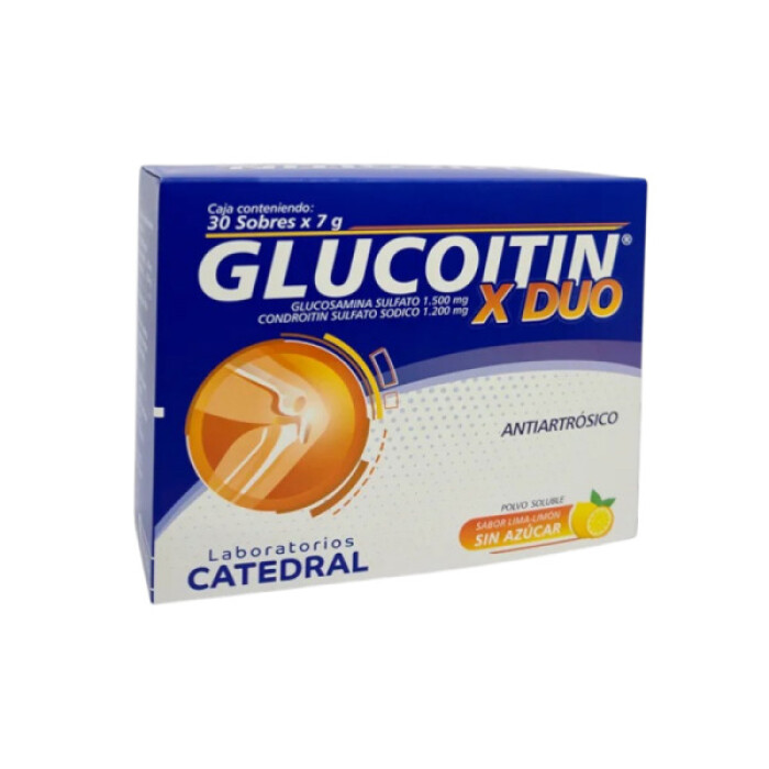 GLUCOITIN DUO LIMA-LIMON CJ X 30 SOBRES única