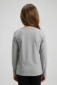Camiseta manga larga GRIS MELANGE
