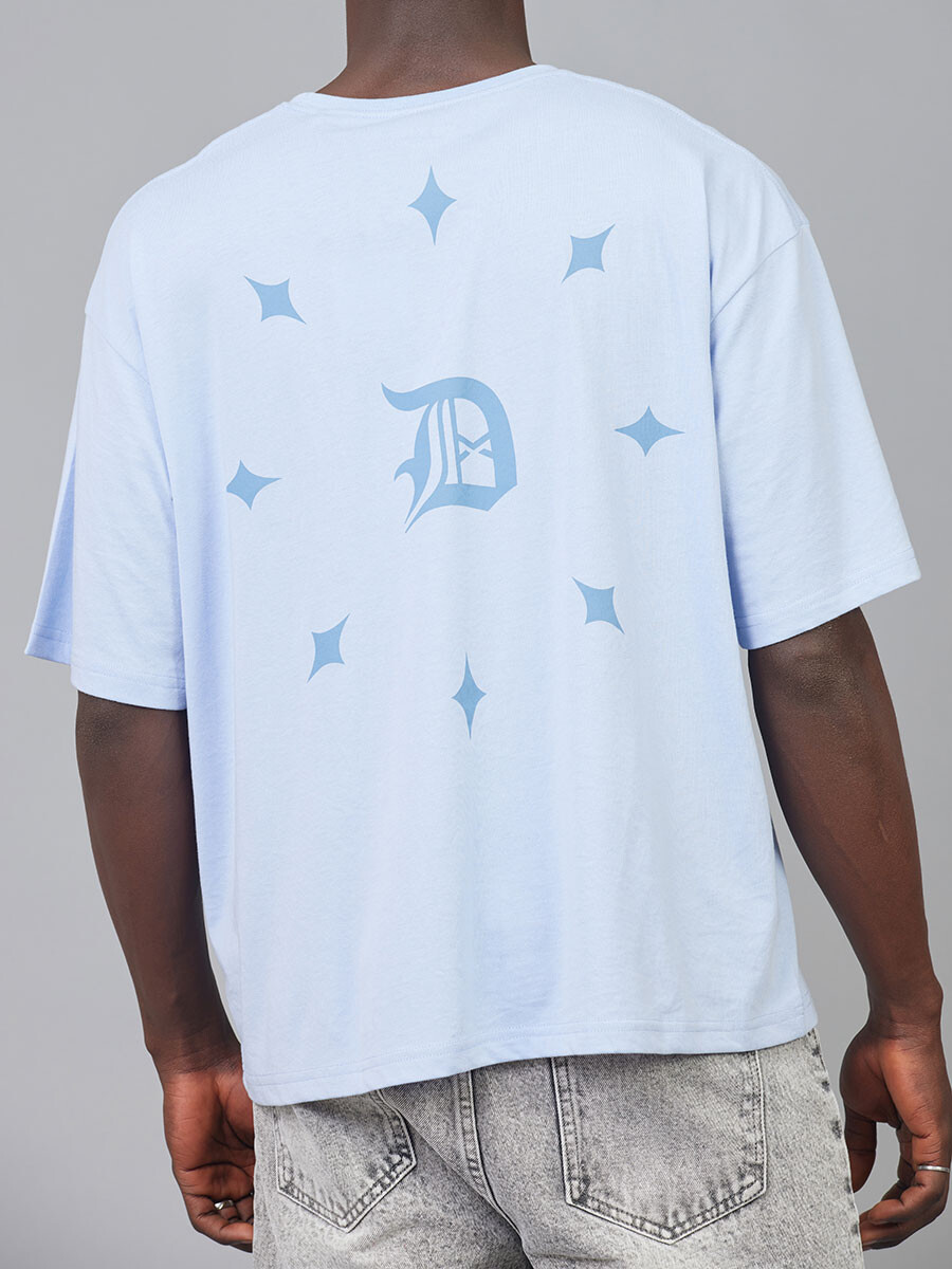 T-SHIRT GUIMO DIXIE - Celeste 