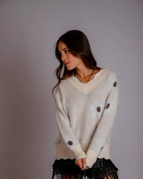 Buzo Florencia crema