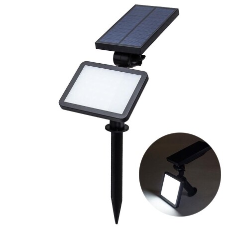 Reflector LED Solar Pincho 5W con Fotocélula Luz Neutra MVC Reflector LED Solar Pincho 5W con Fotocélula Luz Neutra MVC