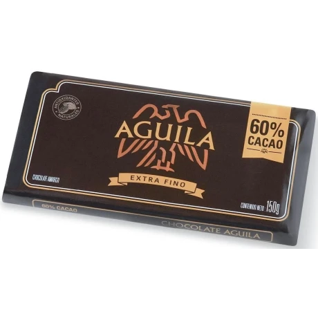 TABLETA CHOCOLATE AGUILA EXT FINO 150G 60% CACAO TABLETA CHOCOLATE AGUILA EXT FINO 150G 60% CACAO