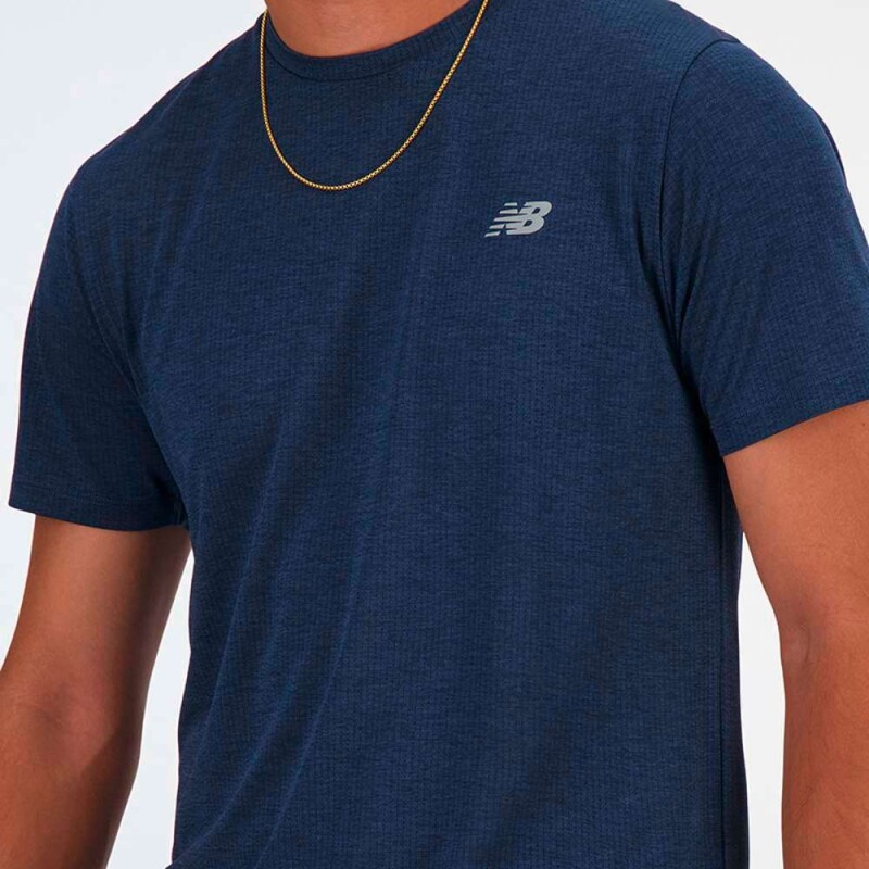Remera Athletics de Hombre Azul