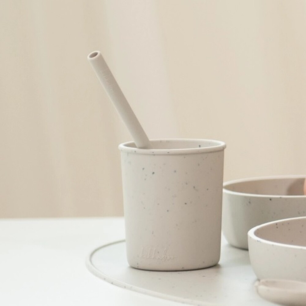 Vaso BLW Silicona Kikkaboo Beige