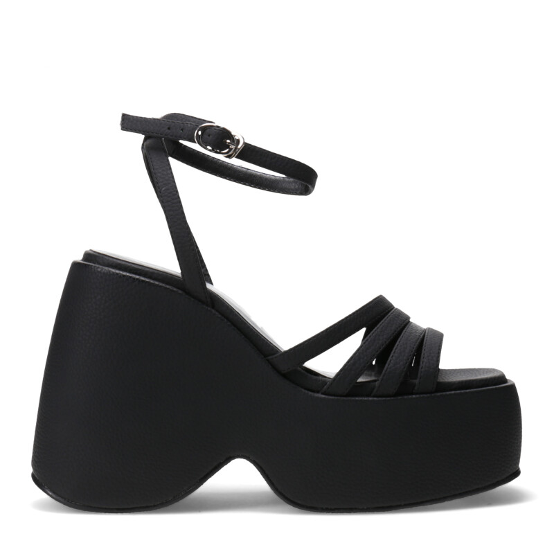 Sandalias de Mujer Miss Carol SEOUL con plataforma Negro