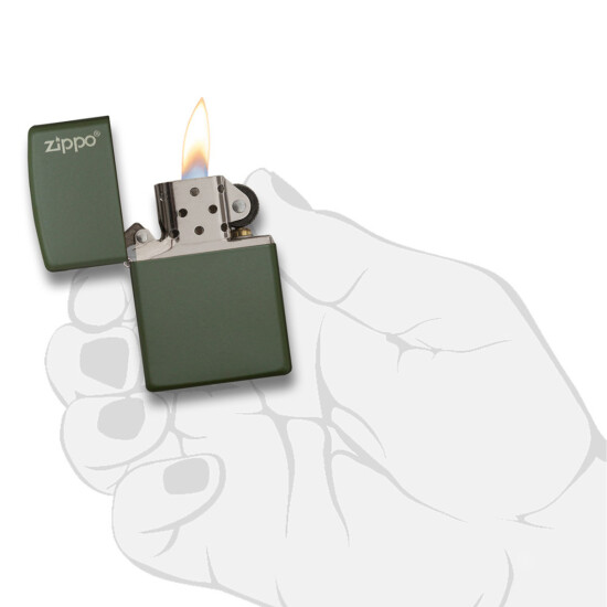 Encendedor ZIPPO 221ZL Verde 0