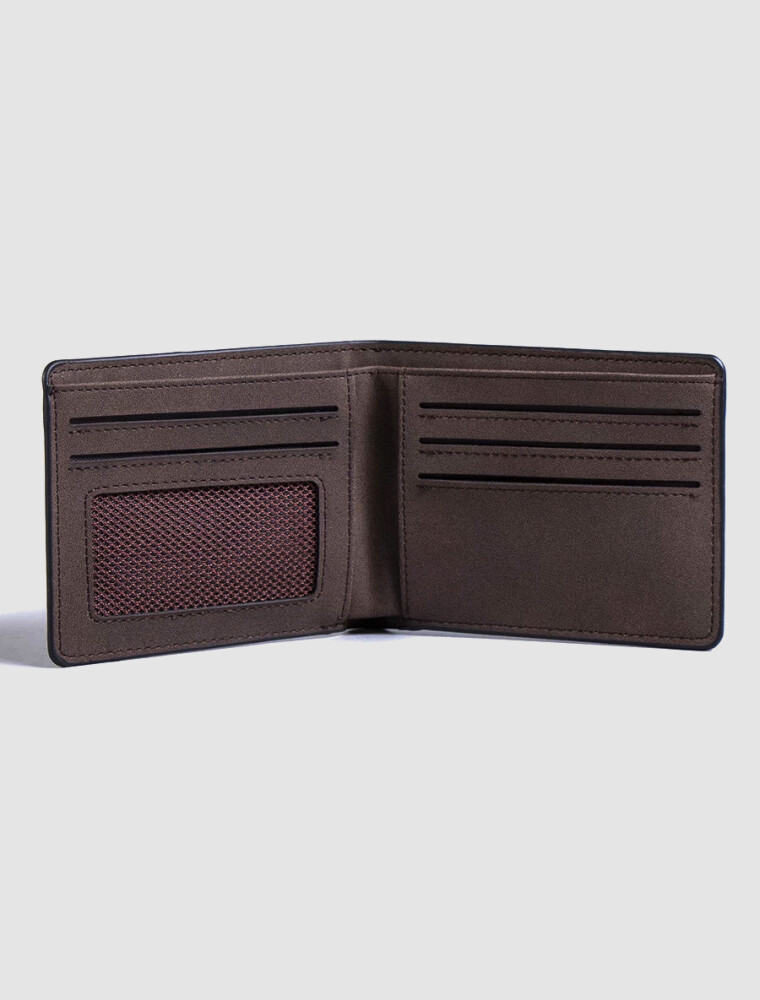 Billetera Nobuk Marron