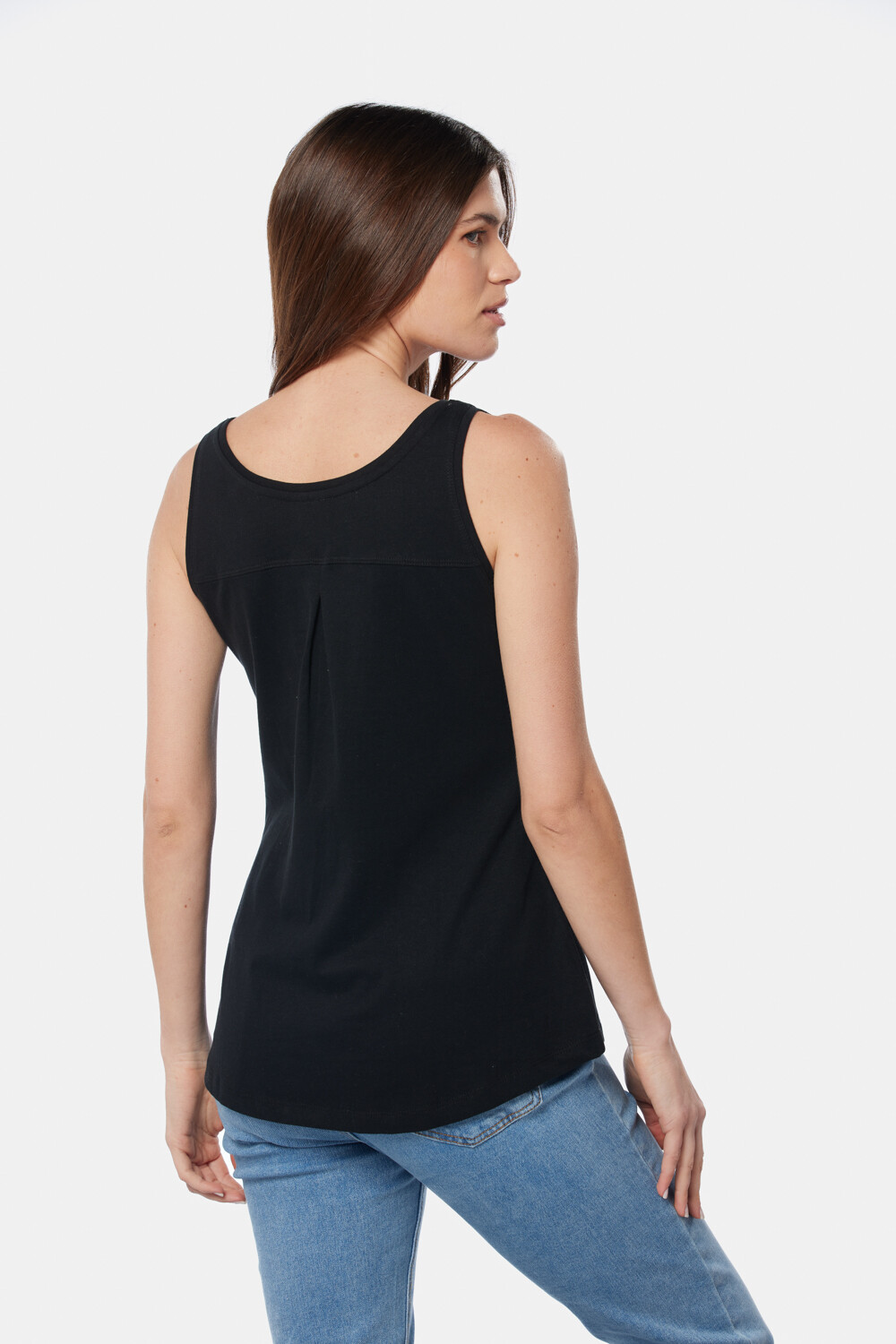 MUSCULOSA LISA Negro