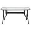 JGO MESA NEGRO P/JARDIN 7PZAS Unica