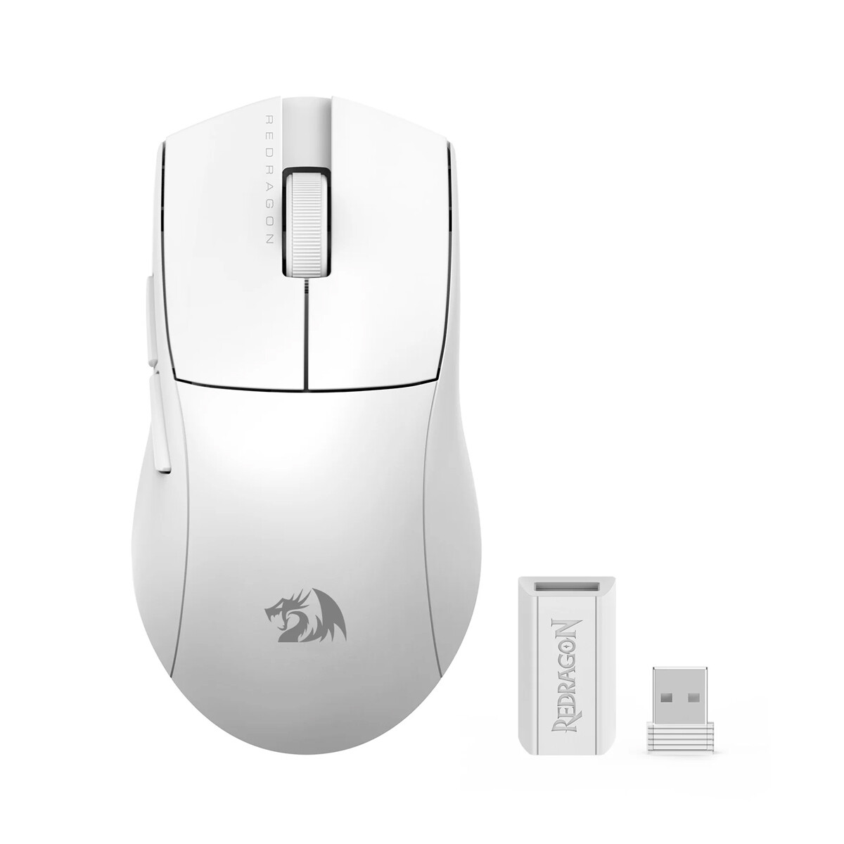 Mouse Gamer Redragon King Pro 1K M916 RGB White 