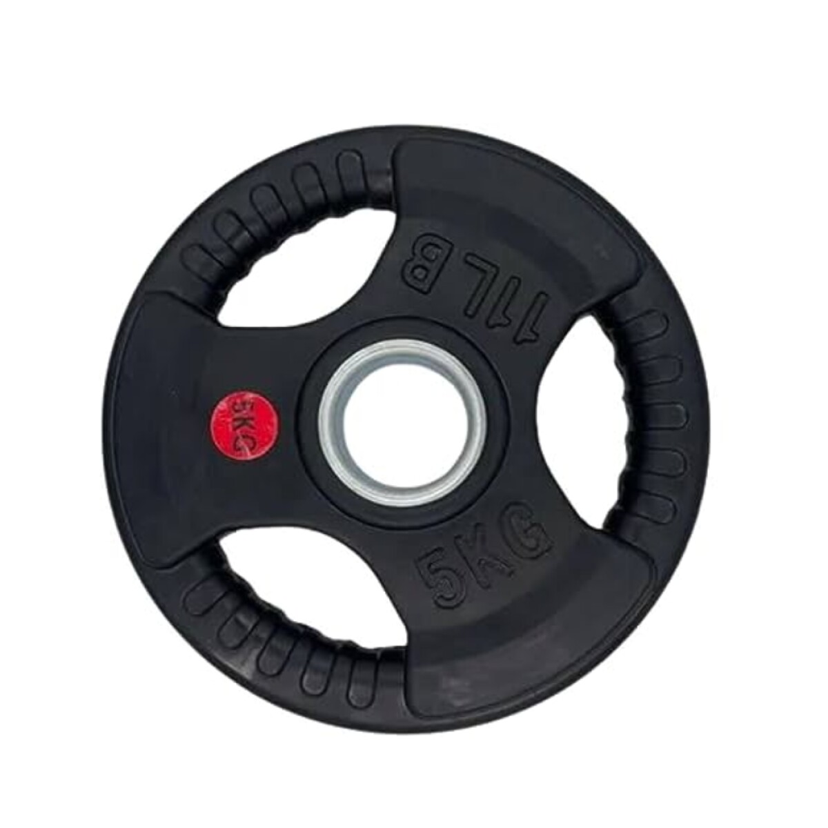 Discos olímpico plastificado 3 agarres 5kg 