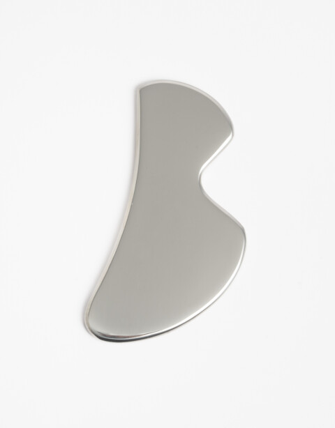 Complementos de cosmética para rostro Herramientas faciales Gua Sha Facial De Acero Inoxidable - Rosa Piel