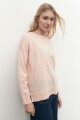 Sweater cuello base salmon