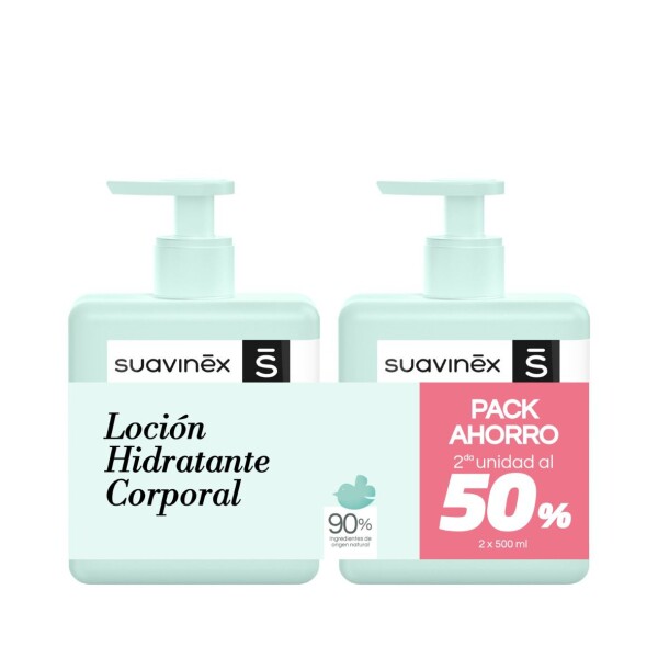 PROMO x2 Locion crema corporal suavinex 500ml PROMO x2 Locion crema corporal suavinex 500ml
