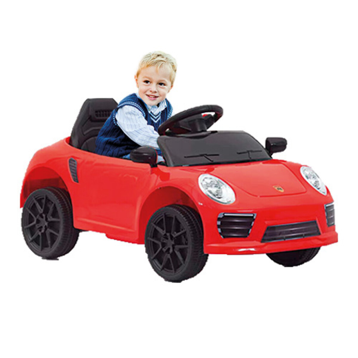 Auto a Batería Bebesit Tipo Porsche WMT666 - ROJO 