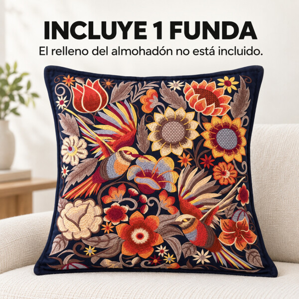 Fundas de Almohadón ZAL 50 x 50 cm Pack x2 Azul