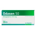 ODASEN 50 MG CJ X 30 COMP. REC. única