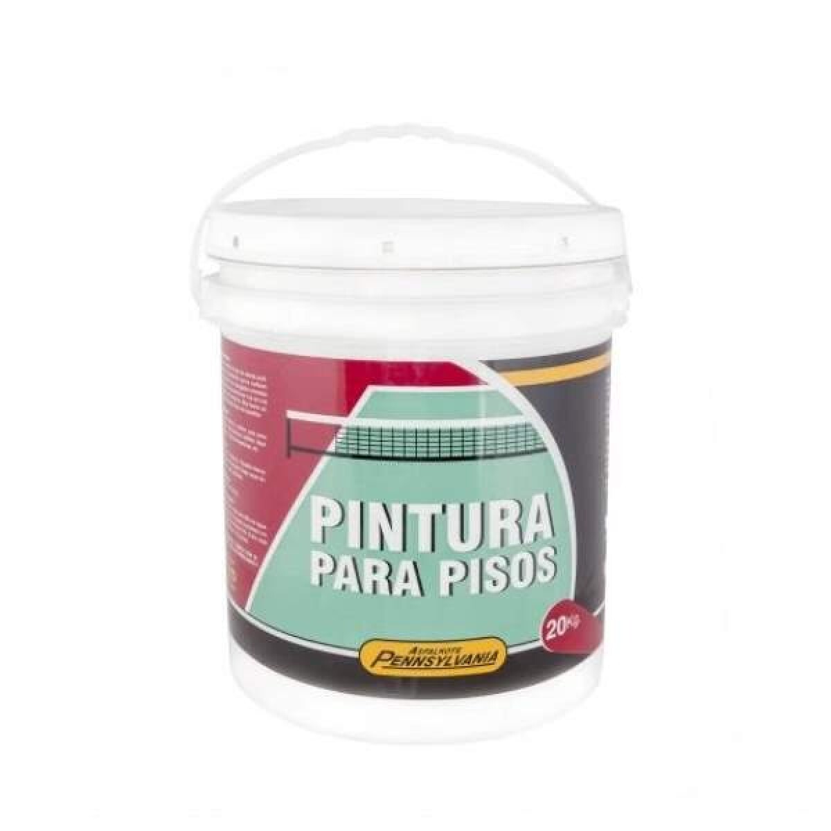 Pintura para Pisos 4kg - Naranja 