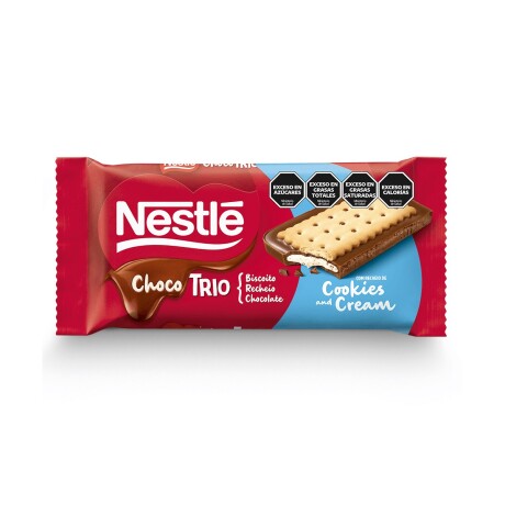 Galleta con Chocolate Nestlé Choco Trio Cookies And Cream 001