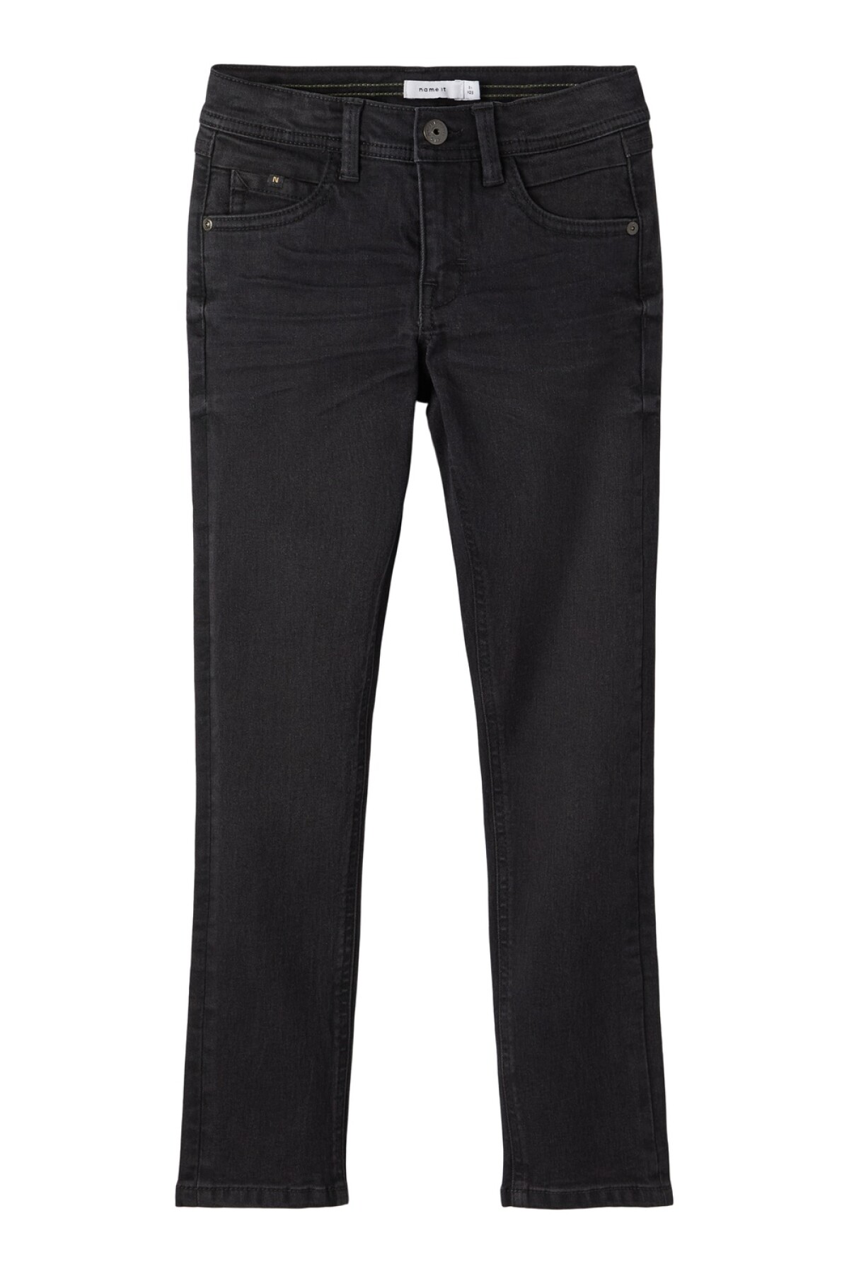 Slim Fit Jeans Black Denim