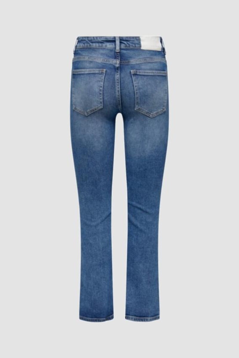 Jeans recto flared emily Medium Blue Denim