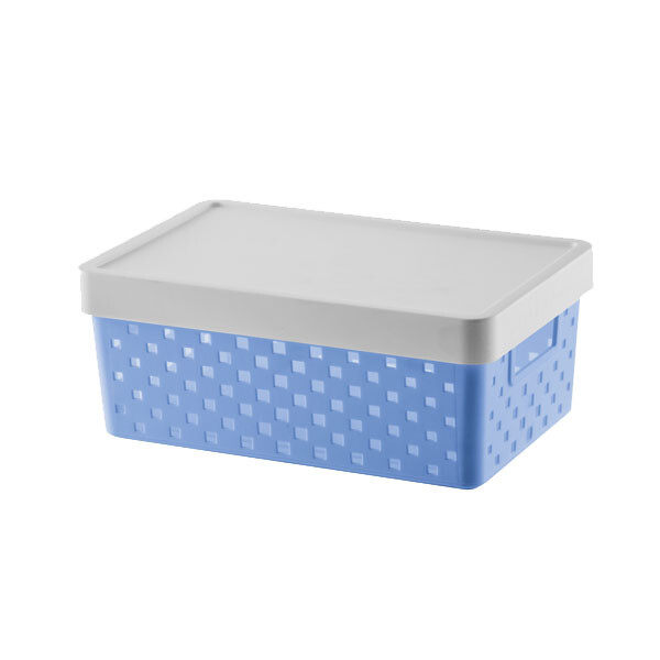 ORGANIZADOR QUADRATTA C/T 29X19X12 AZUL ORGANIZADOR QUADRATTA C/T 29X19X12 AZUL