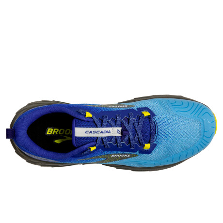 Championes Brooks de Hombre - Cascadia 17 - 1104031D416 SKY BLUE/BLUE