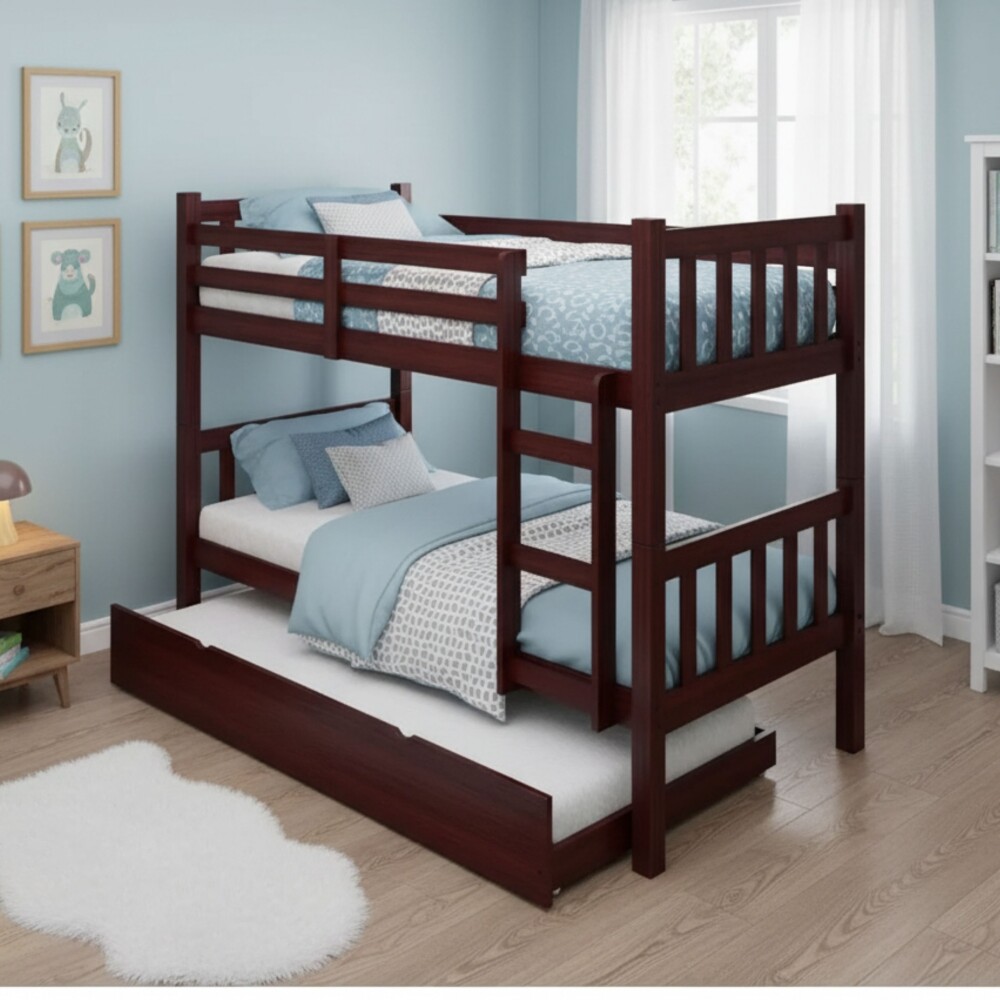 Cucheta Tricama - Cama Auxiliar Nogal