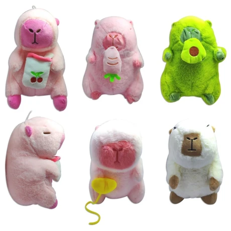 Peluche Capibara de Colores 20CM 001