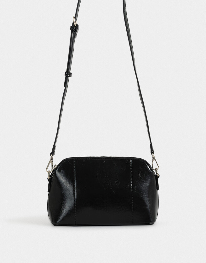 Bandoleras Bandolera Negra Con Charm - Negro