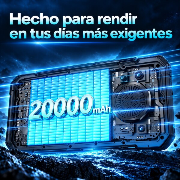 Celular Oukitel Wp61 36(12+24)gb 512gb 5g CEL OUKITEL WP61 5G 12/512GB NEGRO
