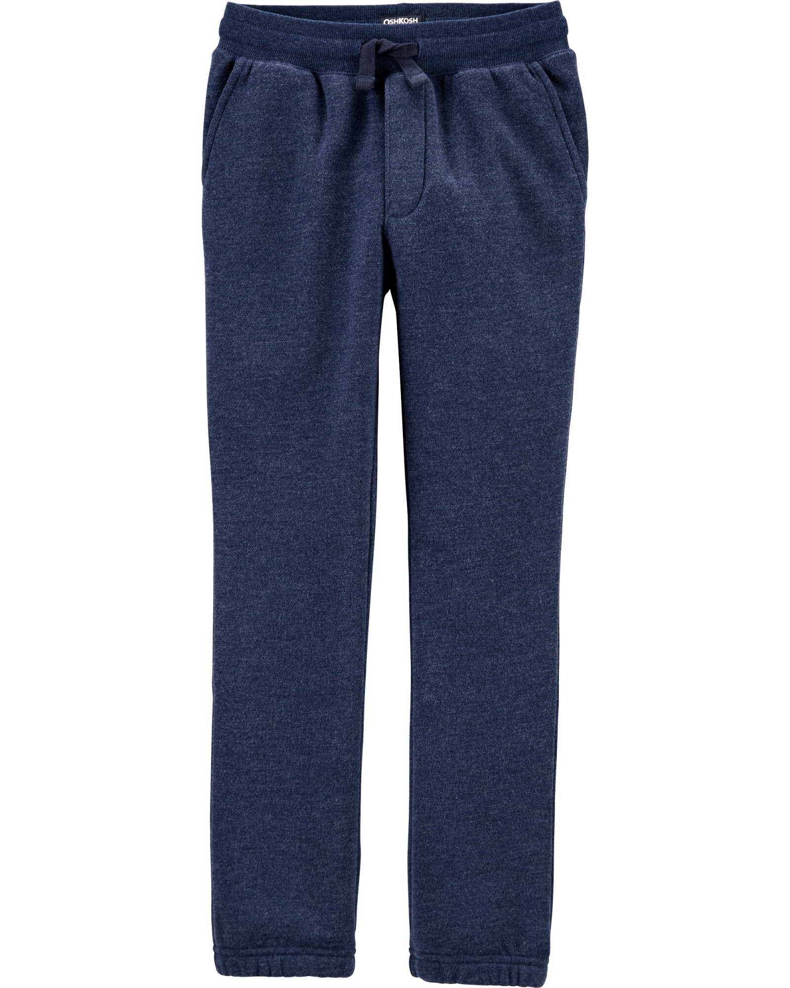 Pantalón de algodón con felpa. Talles 5-14 Sin color