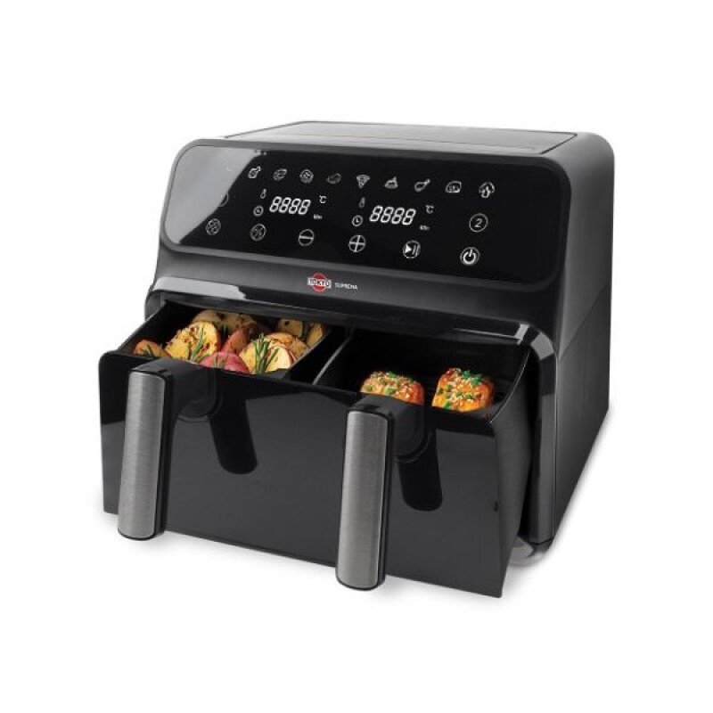 Freidora sin aceite suprema 8lts. doble Canasto Tokyo Freidora sin aceite suprema 8lts. doble Canasto Tokyo