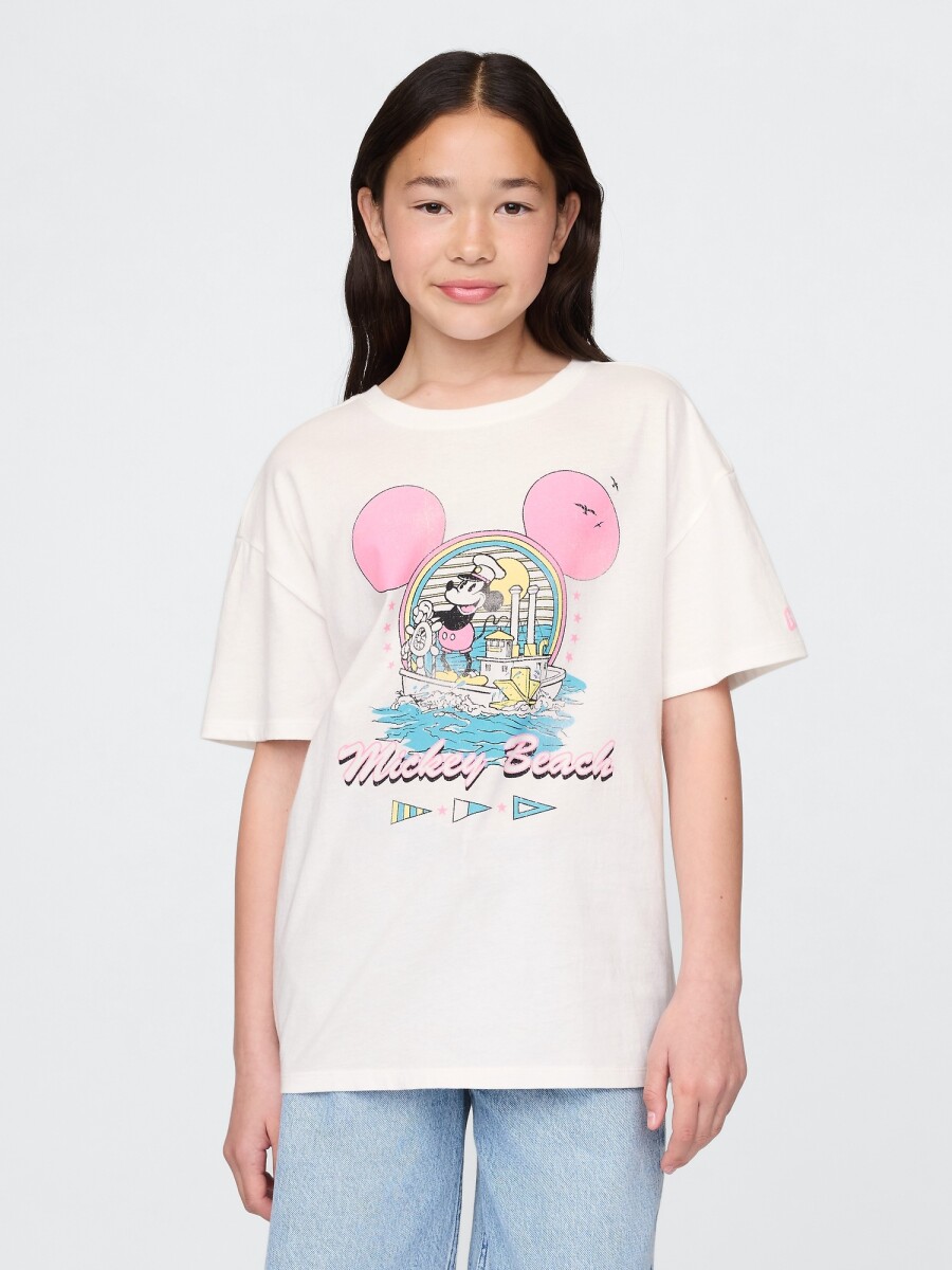 Remera Gráfica Niña - New Off White 