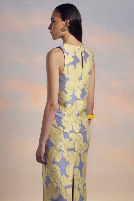 Top Cannes Yellow Flower Top Cannes Yellow Flower