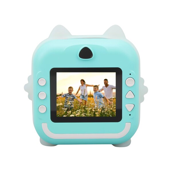 Camara Fotos Intantil Impresion Instantanea Digital Video Variante Color Verde