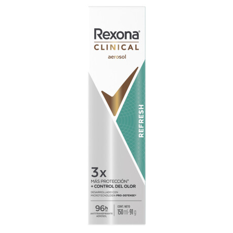 Rexona W Clinical Aer Refre 96h X150ml Rexona W Clinical Aer Refre 96h X150ml