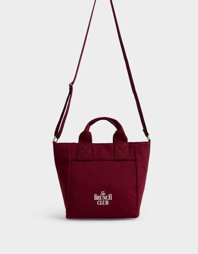 City Cartera City Mini Burgundy "campus Club" - Rojo Burdeaux