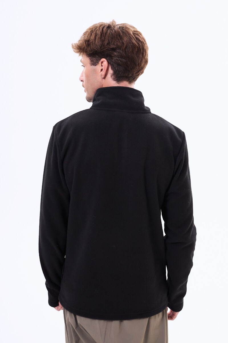 Buzo de micro polar Cesares Negro