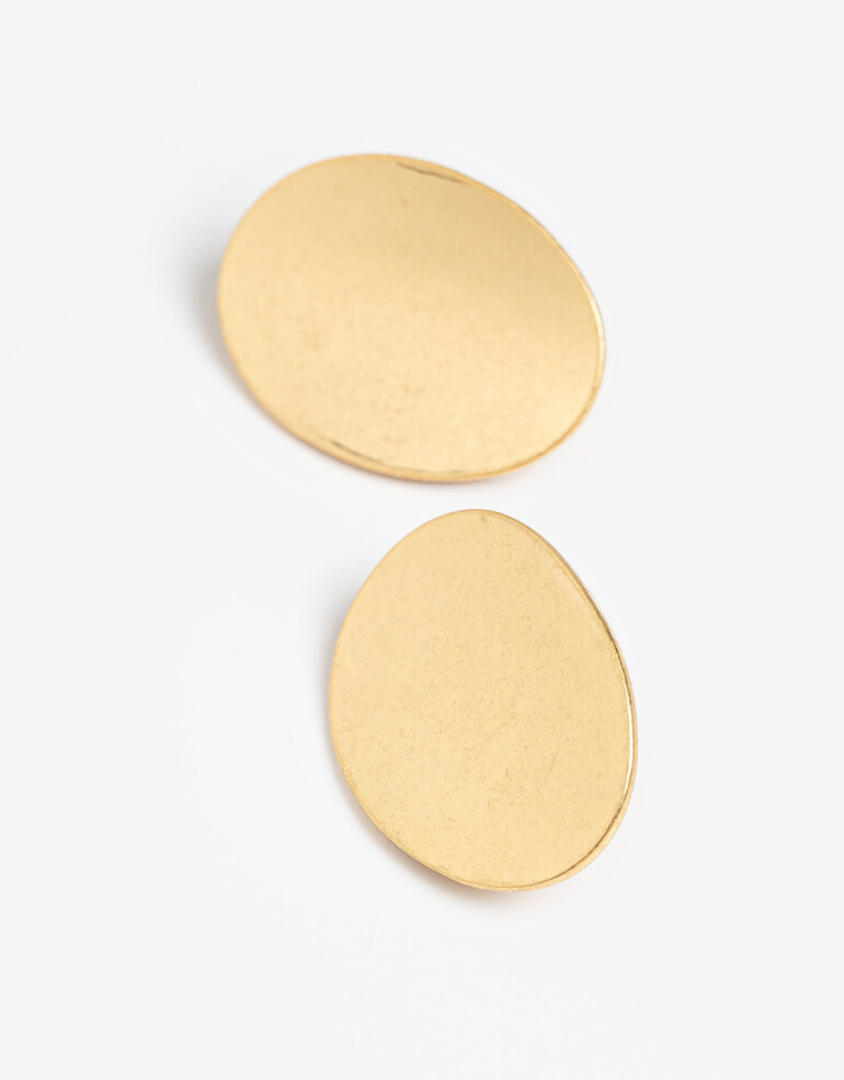 Aros Clips Metal Aros Clip Chapones Metal - Dorado Oro Amarillo